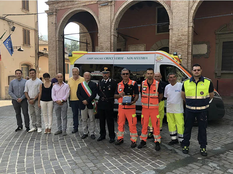 Defibrillatore a Sant'Agata Feltria